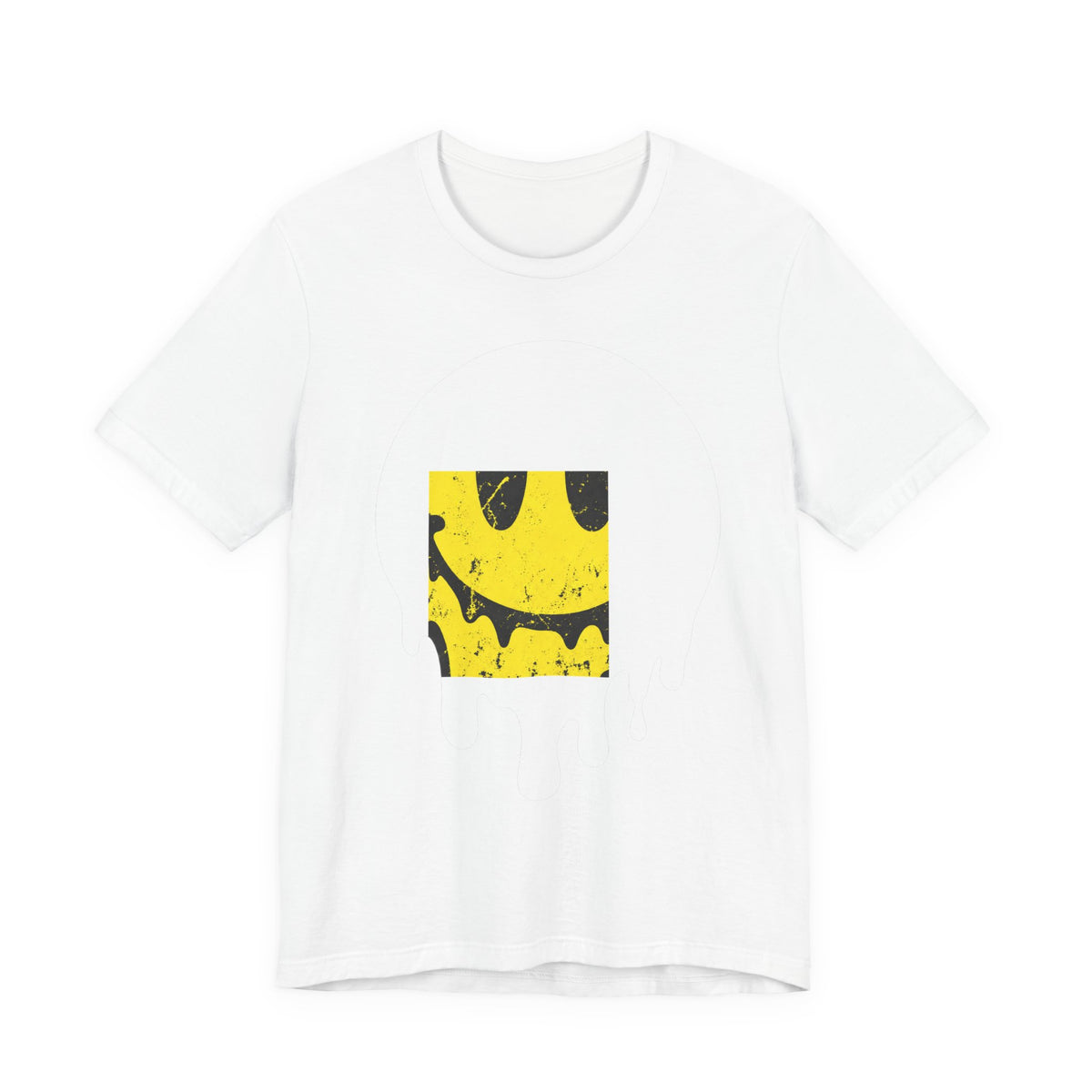 Acid Smiley T-Shirt | Vintage 90s Rave Design | Retro Acid House Tee | Streetwear Gift Shirt