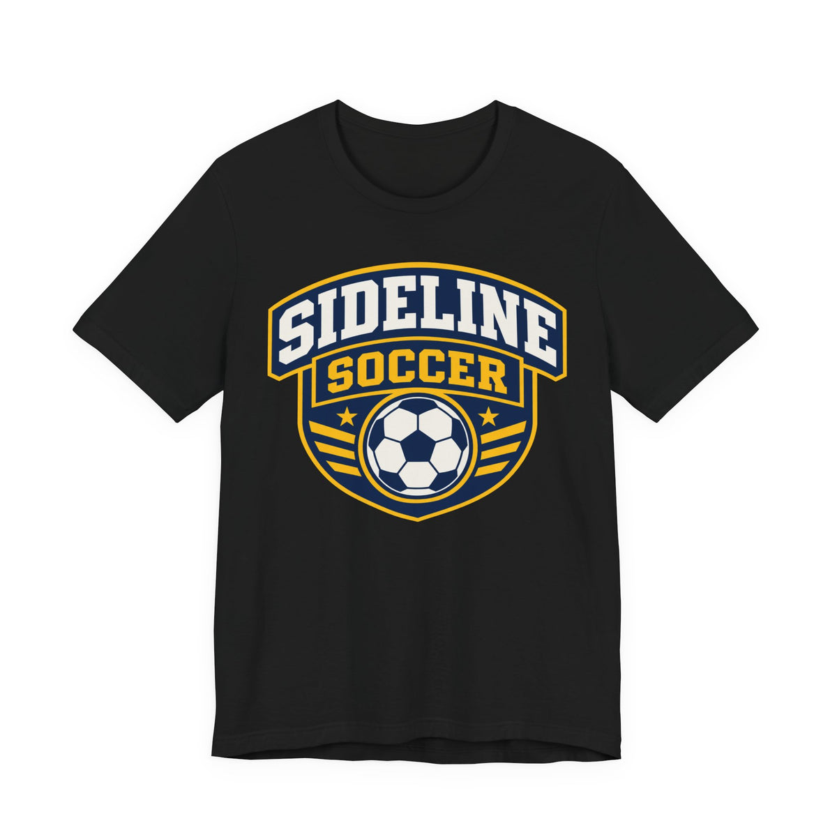 Sideline Soccer Tee | Team Mom Squad Badge Shirt | Soccer Team Mom Gift | Game Day Squad Design