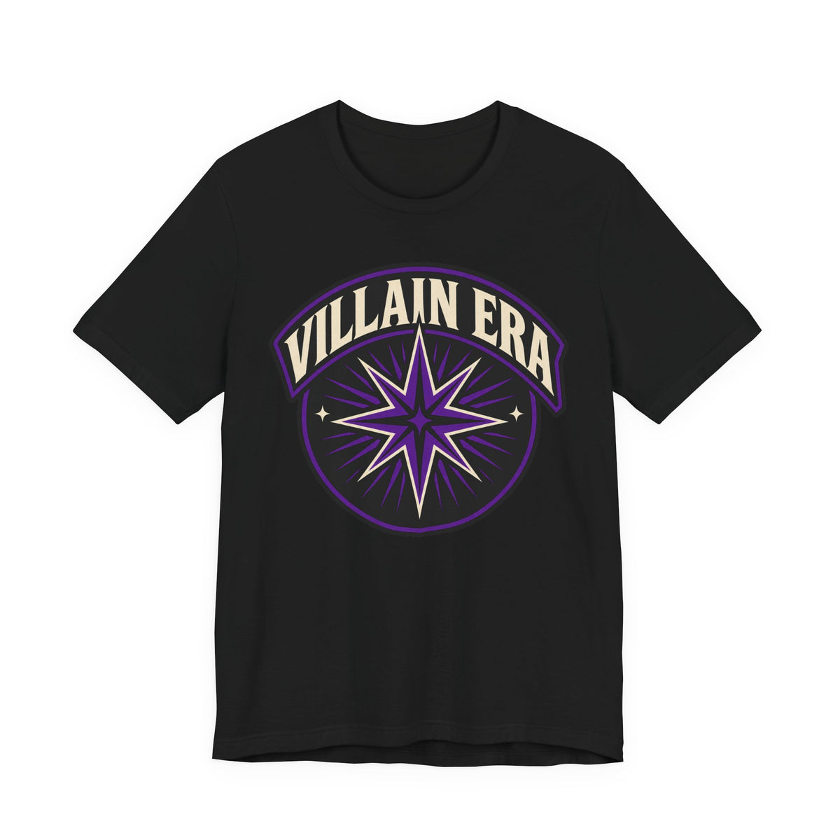 Villain Era T-Shirt | Bold Retro Badge Tee | Self Love Trend Statement Shirt