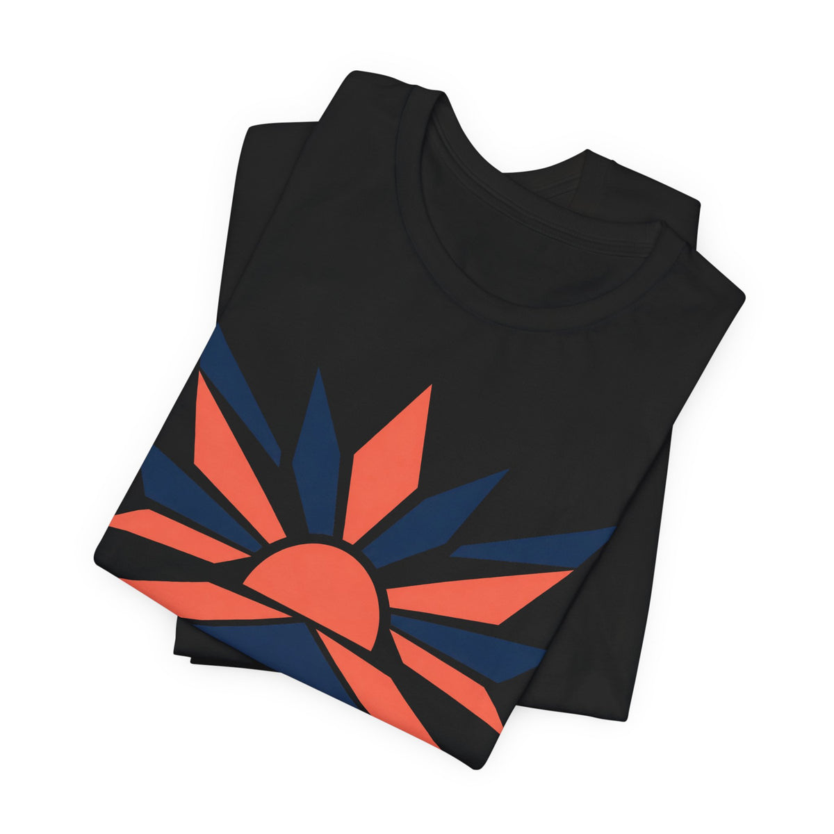 New Day New Start Geometric T-Shirt | Fresh Start Sunrise Tee | Motivational Gift Shirt