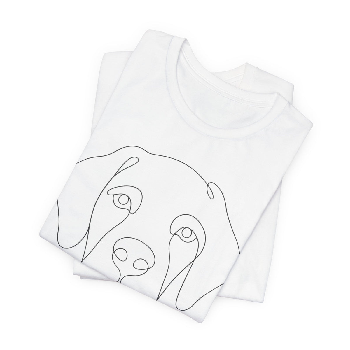 Dog Mom Minimalist Line Art T-Shirt | One Line Dog Design Tee | Dog Lover Gift Shirt