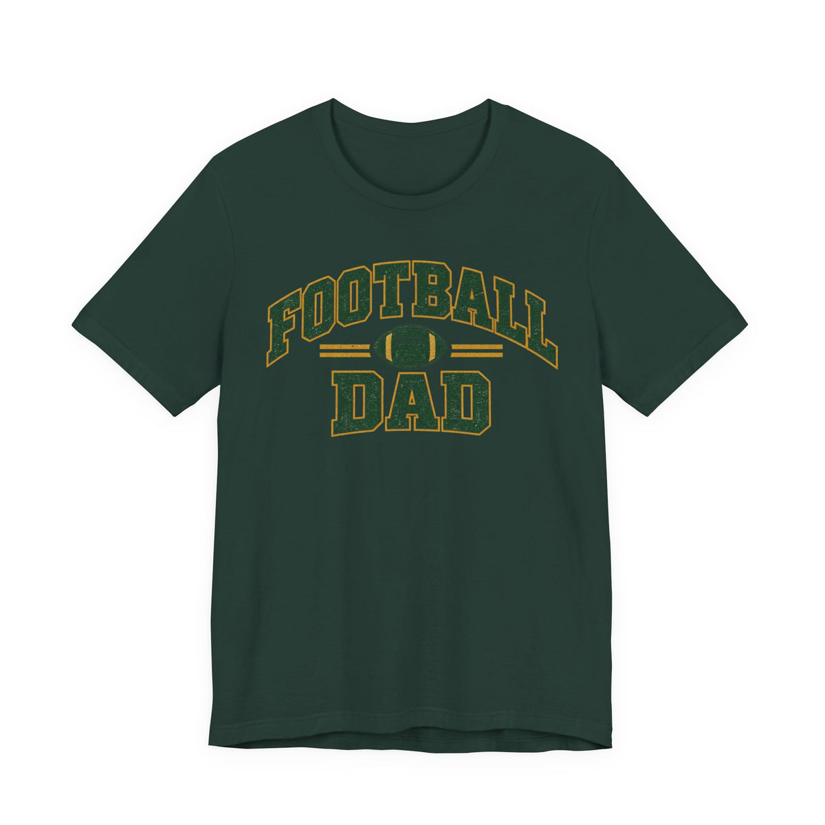 Football Dad Vintage Tee | Varsity Football Dad Shirt | Retro Game Day Dad Shirt | Football Father Gift Tee