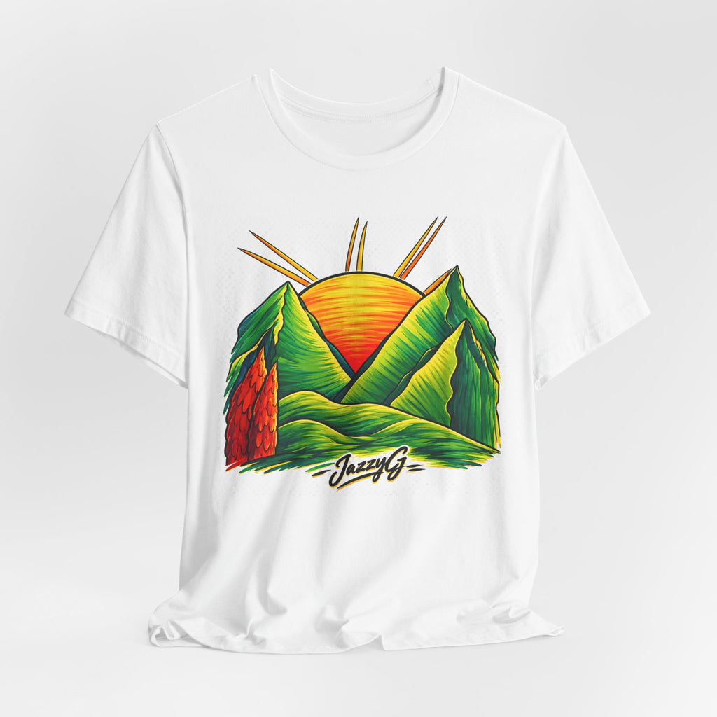 Mountain Sunrise Landscape Tee
