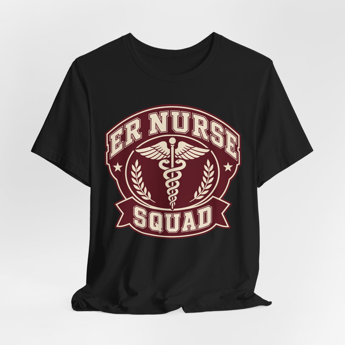 ER Nurse Squad Varsity T-Shirt | Emergency Room Nurse Team Shirt | Nurse Squad Gift | ER Nurse Tee