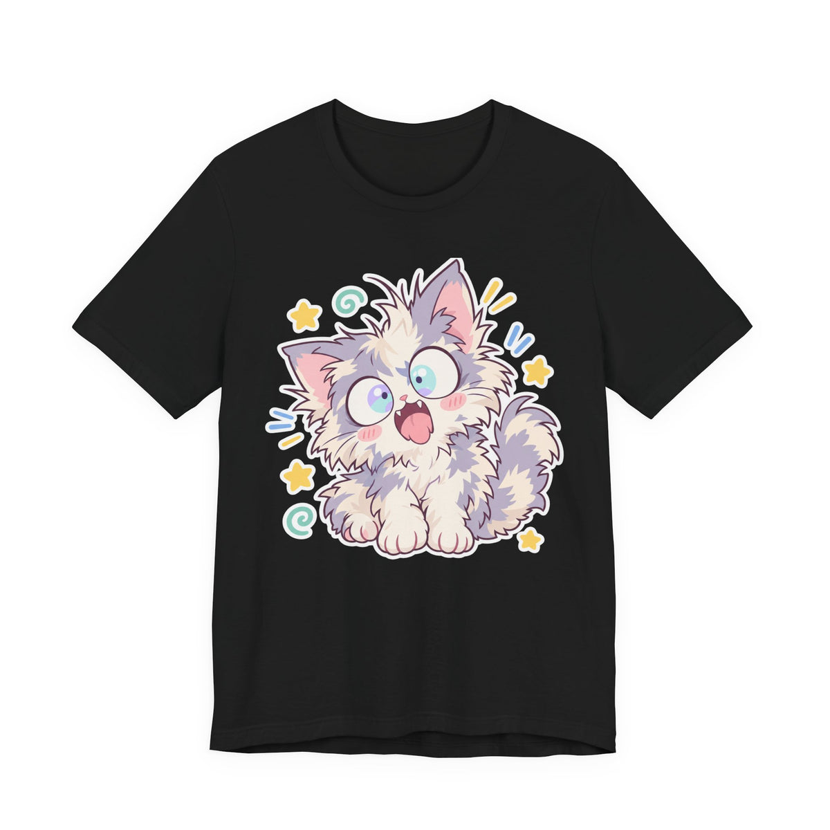 Feral Little Meow Meow T-Shirt | Kawaii Cat Humor Tee | Funny Cat Lover Shirt