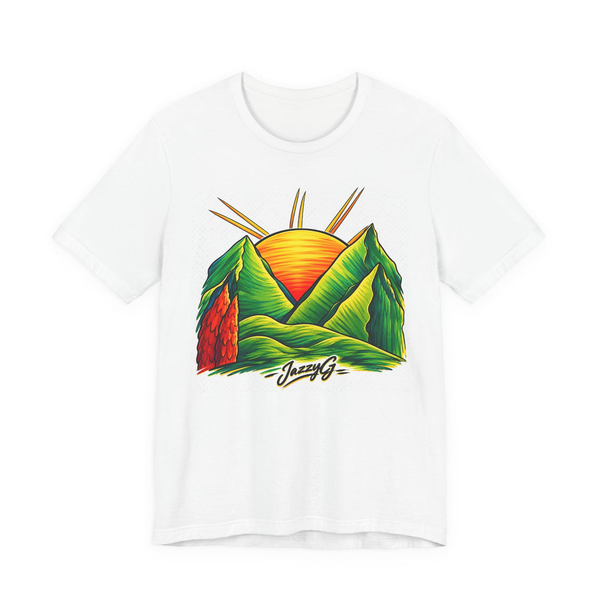 Mountain Sunrise Landscape Tee