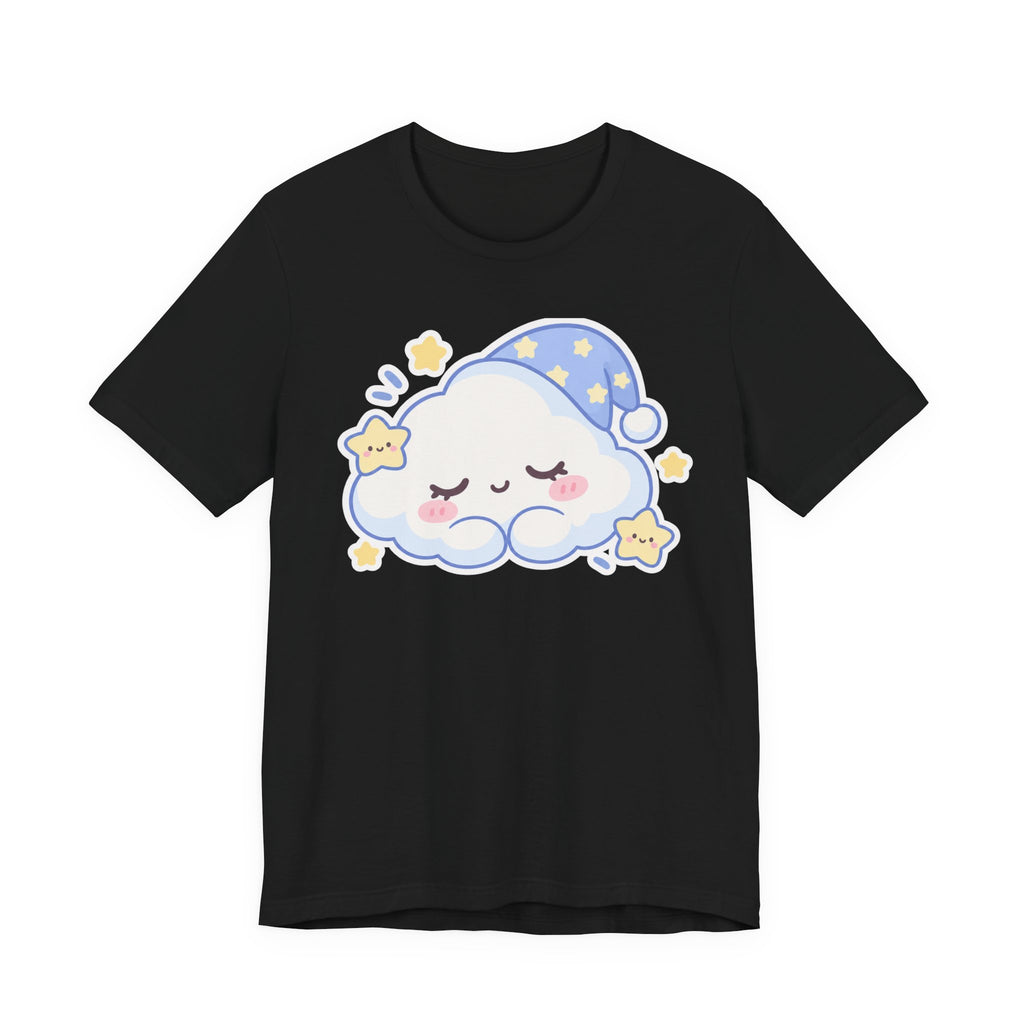 Kawaii Sleepy Cloud T-Shirt | Cute Dreamy Cloud Character Tee | Pastel Kawaii Gift Shirt