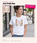 [Digital Download] Blessed and Grateful Boho Floral T-Shirt SVG PNG EPS Cricut Silhouette Sublimation Design