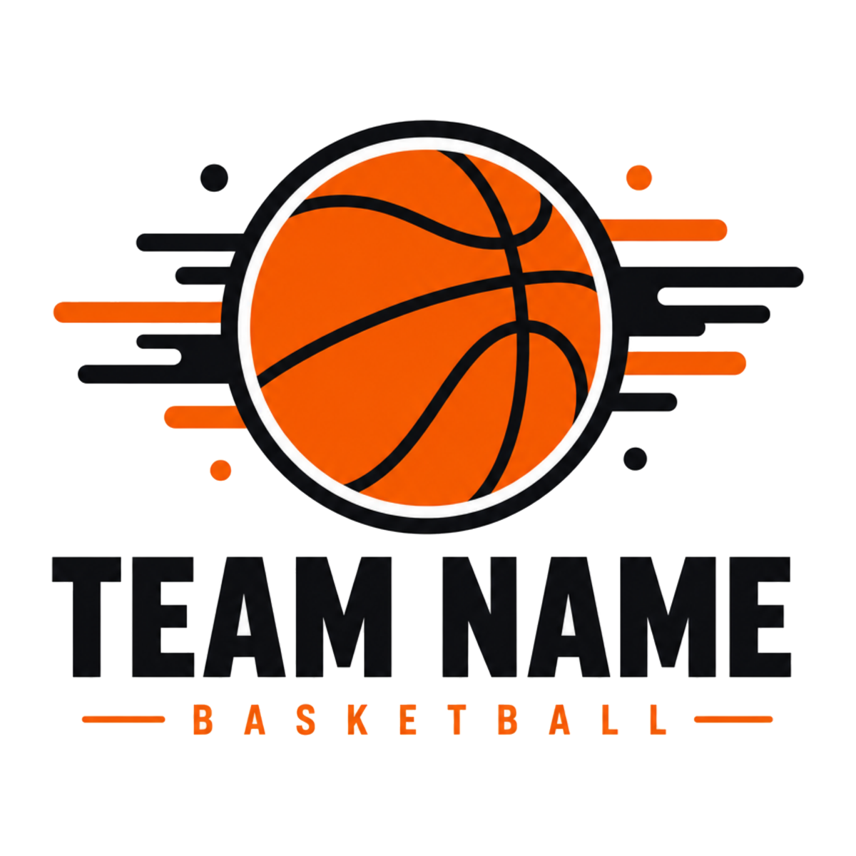 [Digital Download] Custom Team Name Basketball Tee SVG PNG EPS Cricut Silhouette Sublimation Design