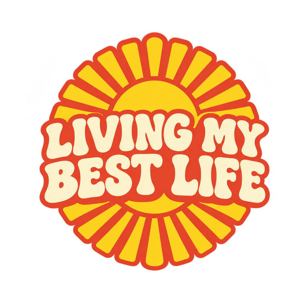 [Digital Download] Living My Best Life T-Shirt SVG PNG EPS Cricut Silhouette Sublimation Design